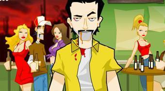 El vago en bar