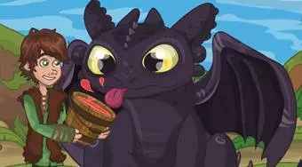 Cómo entrenar a un dragón: almuerzo para el Desdentao