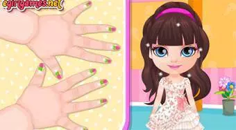 Baby Barbie Kawaii Nails