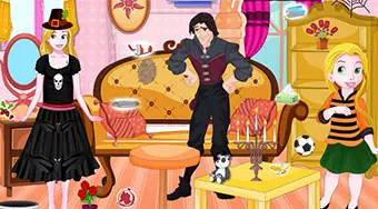 Rapunzel Family Thanksgiving Day