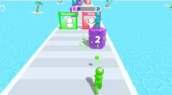 Merge Grabber Race to 2048