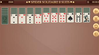 Spider Solitaire 2 Suits